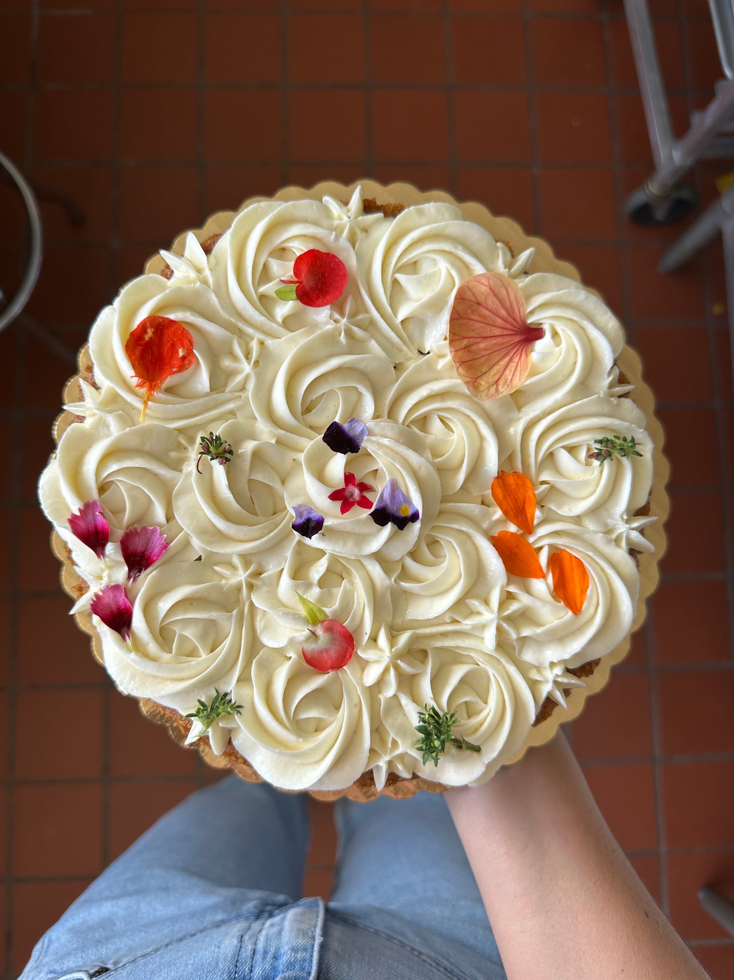 Lemon Pistachio and Olive Oil Seasonal Cake