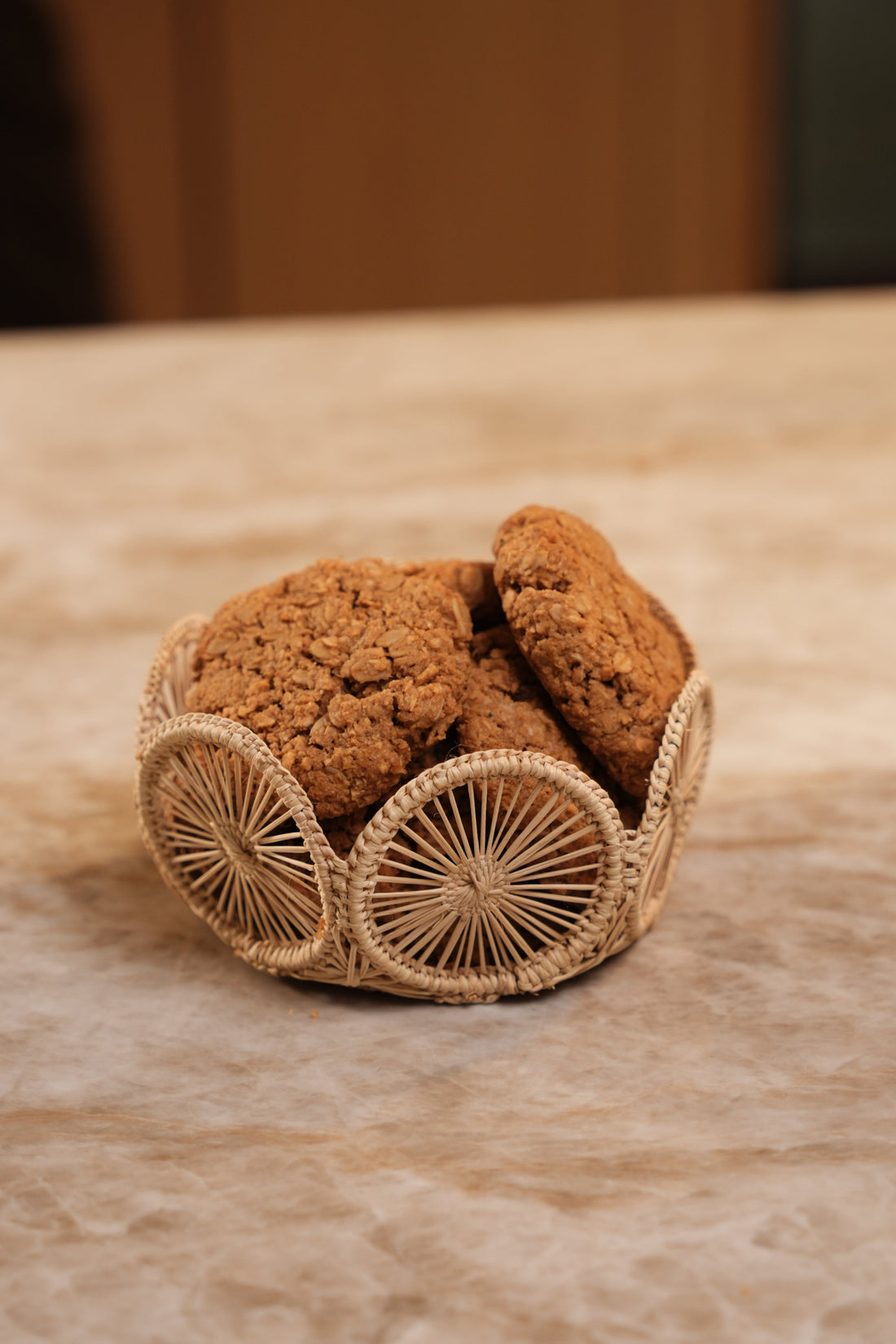 Healthy Oat Coconut Cookies