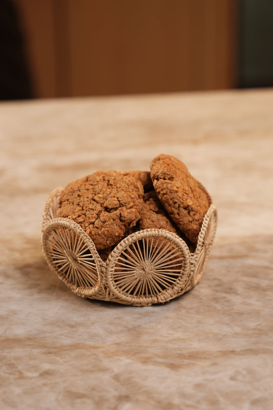 Healthy Oat Coconut Cookies