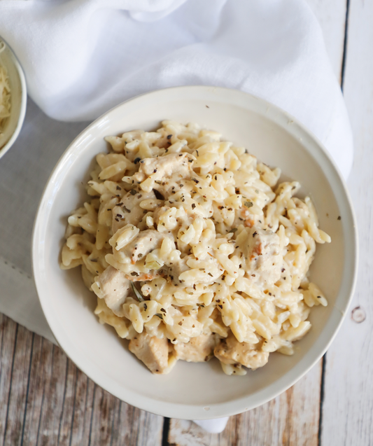 Parmesan Chicken Orzo