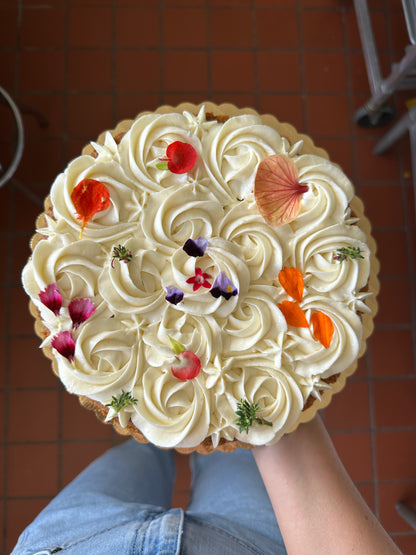 Lemon Pistachio and Olive Oil Seasonal Cake