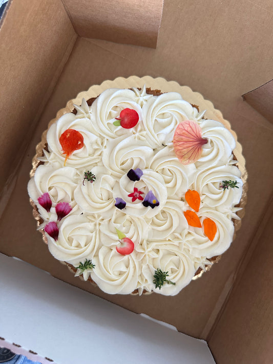 Lemon Pistachio and Olive Oil Seasonal Cake