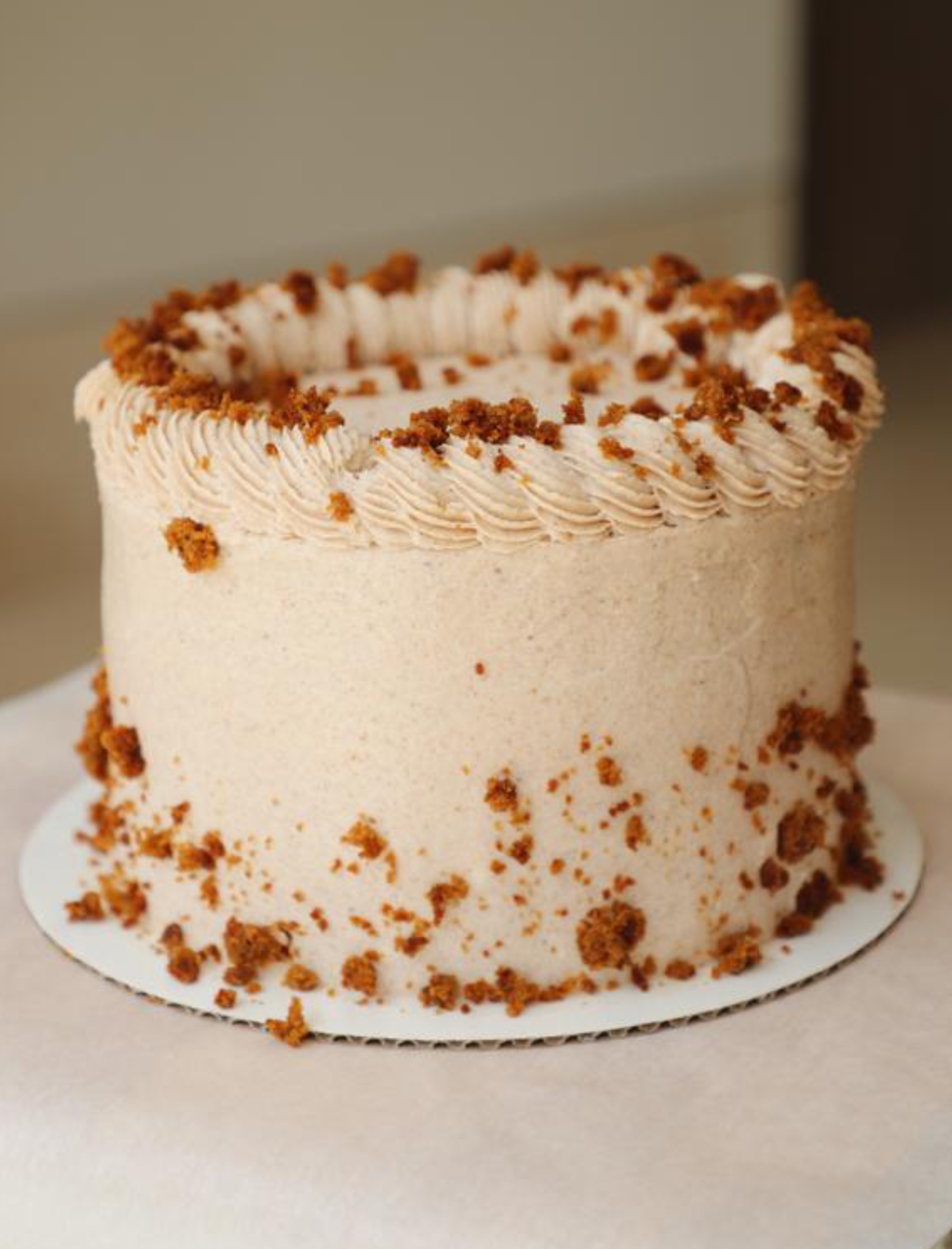 Pumpkin Spiced Cake - Skinny Cravings